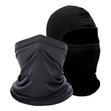 Kit 2 Touca Ninja Toca Balaclava Uv Proteção Uv50+ Térmica