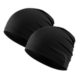 Kit 2 Toucas Gorros Beanie Malha Esporte Ciclismo Unissex