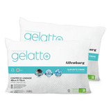 Kit 2 Travesseiro Gelatto Altenburg Toque Gelado Extra Macio