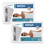 Kit 2 Travesseiros Nasa Cervical Ortopédico