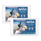 Kit 2 Travesseiros Nasa Premium Dual Tech Viva Conforto