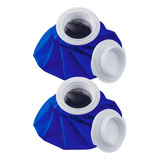 Kit 2 Un Bolsa Saco Água Gelo Térmica Compressa Flexível Dor