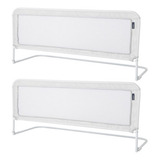 Kit 2 Un Grade De Proteção Para Cama Zen Branco - Kiddo