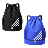 Kit 2 Un Mochila Bolsa Esportiva Bag Impermeável Reforçada