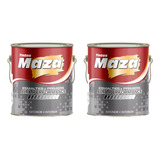 Kit 2 Un Tinta Esmalte Martelado 3,6l Maza - Cores