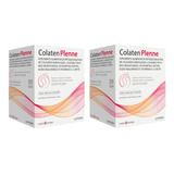 Kit 2 Un.colaten Plenne Sabor Abacaxi E Hortelã 30 Envelopes Sabor Abacaxi Com Hortelã