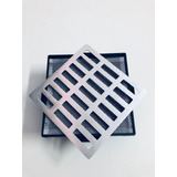 Kit 2 Und Coletor Ralo Linear 20x20 Grelha Alumínio C/ Tela 