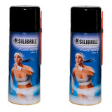 Kit 2 Und Lubrificante Spray Silicone P/ Esteiras Silibril