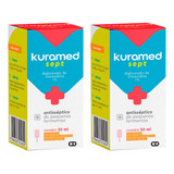 Kit 2 Unidades Antisséptico Kuramed Sept