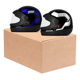 Kit 2 Unidades Capacete Pro Tork Automático Sport Moto 788