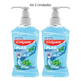 Kit 2 Unidades Enxaguante Bucal Colgate Plax Soft Mint 2l