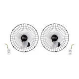 Kit 2 Ventilador Parede 60cm 200 W Vitalex + Potente Biturbo
