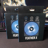 Kit 2 Ventoinha Pichau Gaming Feather X Led Azul