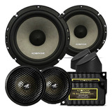 Kit 2 Vias Audiophonic Sensation Ks 6.2 6 Polegadas 130w Rms