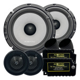 Kit 2 Vias Audiophonic Sensation Ks 6.2 6 Polegadas + Brinde