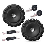 Kit 2 Vias Pioneer Falante 6 Ts-c170br 120w Rms C/ Crossover
