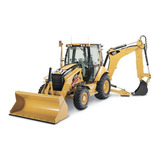 Kit 2 Vidros Para Retroescavadeira Caterpillar 416e 
