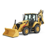 Kit 2 Vidros Retroescavadeira Caterpillar 416f2