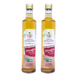 Kit 2 Vinagre De Maçã Orgânico Ac.4,2% Pérola Da Terra 500ml