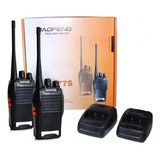 Kit 2 Walkie Talkie Bf-777s Radio