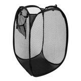 Kit 2 X Cesto Balde De Roupa Suja Dobrável Nylon Organizador