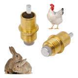 Kit 20 Bico Bebedouro Automático Aves Cobre Galinha Coelhos