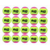 Kit 20 Bolas Beach Tennis Bolinha Tênis Praia Lcm Rosa