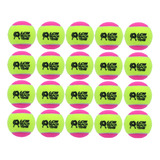 Kit 20 Bolas Beach Tennis Bolinha Tênis Praia Lcm Rosa