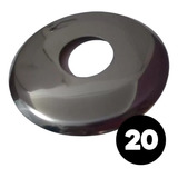 Kit 20 Canoplas Para Spk Sprinkler 1/2 X 80mm Cromadas