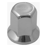 Kit 20 Capa De Porca Sextava Nicolini Cromada Caminhão 32mm