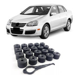 Kit 20 Capa Tampa + Chave Parafuso Vw Jetta 2006 A 2010