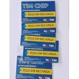 Kit 20 Chips Tim Combo Triplo Corte Ddd Automatico Atacado