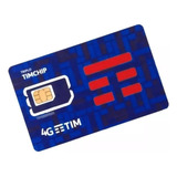 Kit 20 Chips Tim Triplo Corte Ddd Automatico Atacado