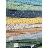 Kit 20 Cortes Tecido Tricoline 50x70cm Para Fralda Ou Pano
