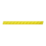 Kit 20 Filetes Cordão Cerâmica Amarelo Canário 2,5x33cm