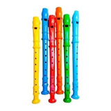 Kit 20 Flautas Doce Maluca Brinquedo Musical Infantil Brinde