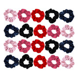 Kit 20 Laçarote Lacinho Cabelo Sortido Xuxinha Scrunchies