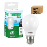 Kit 20 Lâmpadas Bulbo Led Taschibra