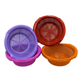 Kit 20 Lava Tudo Colors Escorredor Macarrão Arroz Atacado