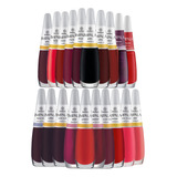 Kit 20 Lindas Cores Esmalte Unha Moda E Beleza Manicure