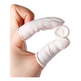 Kit 20 Luva Protetor Dedos Das Mãos Dedeira Borracha Látex 