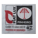 Kit 20 Maços Fósforo Pinheiro Fiat