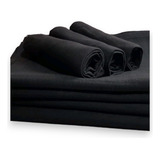 Kit 20 Panos De Prato Preto Liso C/bainha 50x70 Premium