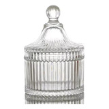 Kit 20 Peça Mini Potiche Cristal 9cm Lembrancinha Bomboniere