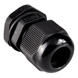 Kit 20 Peças - Prensa Cabo Nylon Pg11 3/4 Preto Ip68