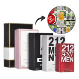 Kit 20 Perfumes Colônia Fragrâncias Importados