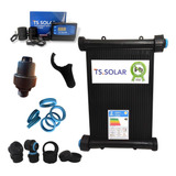 Kit 20 Placas 3mt - Aquecedor Solar Piscinas 18m² - Rosca F