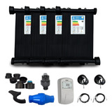 Kit 20 Placas 3mt Aquecedor Piscina 6x3 Ts Solar Rosca F