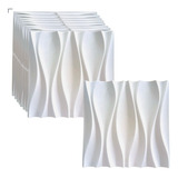 Kit 20 Placas De Gesso Decorativas