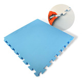 Kit 20 Placas Tatame Tapete Infantil Eva 50x50x1cm + Bordas